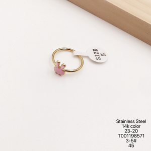 XUPING Jewelry Wholesale Bulk Stainless Steel Cute Children <strong>Kid</strong> Girl Hang <strong>Ring</strong> - Product Image 3