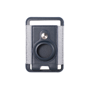 Étui de téléphone magnétique en cuir PU avec porte-cartes avec <span class=keywords><strong>AirTag</strong></span> pour <span class=keywords><strong>iPhone</strong></span> 15 Pro Max - Product Image 5