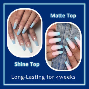 B 24 colores colección dulce polvo de uñas Color desnudo fantasía uñas hacer cubierta colección escultura acrílico polvo de inmersión de uñas - Product Image 2