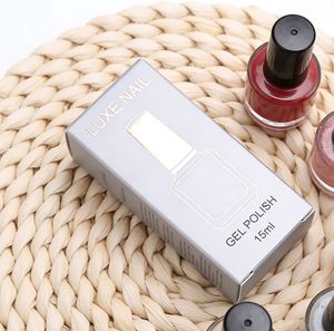 15ml 10ml コスメジェルポリッシュ用 自立式紙製ボックス カスタムロゴ ローズゴールド箔押し エンボス加工 リサイクル可能 フェイスクリーム用 - Product Image 2