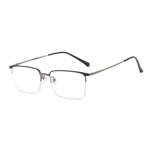 Maidis Square Metal Frame Anti Blue Light Eyeglasses Unisex Reading Glasses - Product Image 5