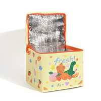 Sac isotherme pour enfants et usage quotidien avec personnage de dessin animé, doublure en aluminium et maintien efficace de la température