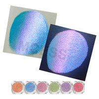 Mcess ÉCHANTILLONS GRATUITS Vente en gros Colorshift Sparkle Metallic Powder Caméléon Pearl Powder Pigment en poudre de mica