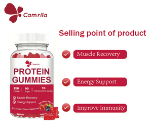 OEM Protein Gummies <b>Bears</b> With 12g Muscle-Fueling Supplements Muscle Proteins Gain Best Protein Gummies <b>Bears</b> - Product Image 3