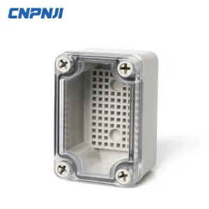 방수 전기 ip65/ip68 투명한 덮개 접속점 상자 방수 상자