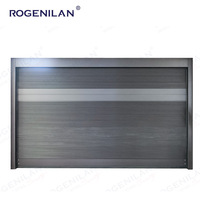 Rogenilan Portes de garage électriques à enroulement rapide en aluminium personnalisées Volets roulants extérieurs à glissement rapide pour la maison