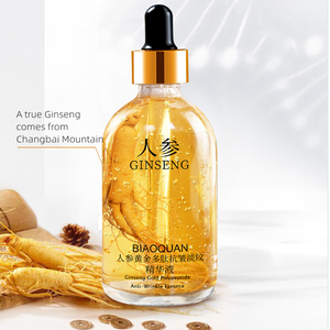 Siero di Bellezza a Marchio Privato, Idratante Naturale, Illuminante per la Pelle, Siero Viso all'<span class=keywords><strong>Oro</strong></span> e Ginseng Biologico - Product Image 2