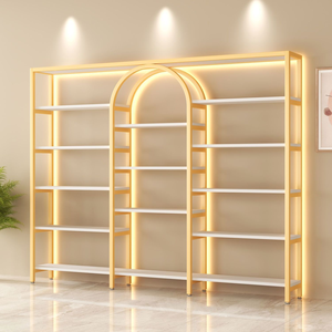 Exhibidor de Almacenamiento Moderno para Salón de Belleza, Salón de Masajes y Tienda Minorista, Gran Venta - Product Image 1