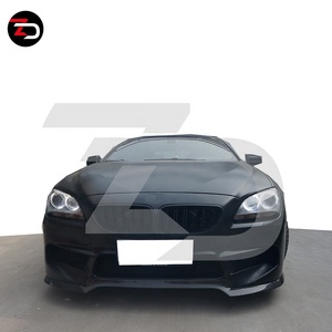 Vendite di fabbrica Kit corpo stile Vors 2012 2017 per BMW serie 6 M6 F06 F12 <span class=keywords><strong>F13</strong></span> con minigonne laterali frontali con mento posteriore Spoiler - Product Image 2