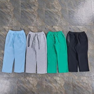 <span class=keywords><strong>Ensemble</strong></span> de survêtement d'hiver en molleton technique personnalisé 2026, grande taille, pantalon large et sweat à capuche deux pièces avec fermeture éclair et motifs imprimés - Product Image 4