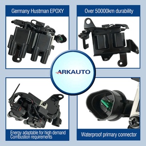 Bobinas de encendido ARKAUTO de 3 pines 27301-02600 UF694 para HYUNDAI Accent Atos i10 Amica <span class=keywords><strong>TOYOTA</strong></span> Aygo <span class=keywords><strong>Yaris</strong></span> <span class=keywords><strong>1.0</strong></span> 1.1 1.5 - Product Image 2