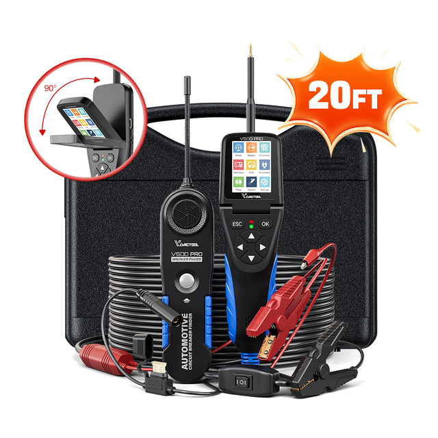 V500Pro ALL in ONE Car Circuit Tester Diagnostic Device Machine for Car Relay Tester Sensor Horn Bulb Fuse Injector Tester 2026