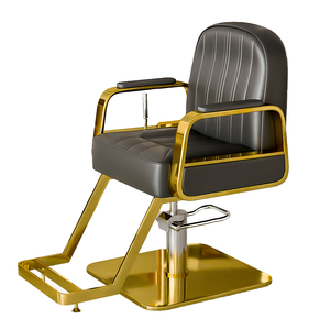 Chaise de barbier de <span class=keywords><strong>coiffure</strong></span> de luxe Hauteur réglable Caractéristique de levage Cuir synthétique Styling Salon de beauté Vente pour les salons de <span class=keywords><strong>coiffure</strong></span> - Product Image 4