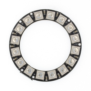 WS2812 RGB Module 8 Bit/12 Bit/16 Bit/ 64 Bit 5050 LED Full-Color <strong>Built</strong>-<strong>in</strong> Driving Lights Round LED Ring board Electronic DIY - Product Image 5
