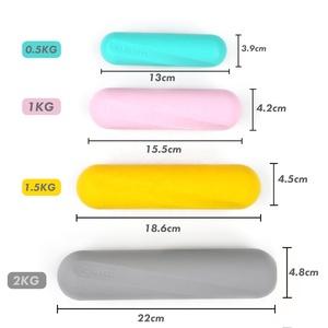 <span class=keywords><strong>Haltère</strong></span> en silicone 2,2 lb, accessoires de yoga et de pilates pour femmes, poids <span class=keywords><strong>réglable</strong></span> pour poignet, anneau de puissance pour yoga - Product Image 6