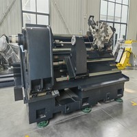 Tour-fraiseuse CNC à banc incliné TCK50100Y 3 axes, centre combiné, pour métaux, robuste, haute précision, commande GSK automatique