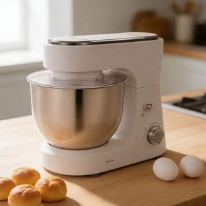 <span class=keywords><strong>Robot</strong></span> de cuisine multifonctionnel élégant et durable, batteur sur socle 4L, machine à cuisiner, chef, mélangeur de farine - Product Image 6