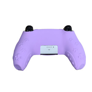 Silicone Case For Ps5 Controller Cat Ear Design With Joystick Cap Pink Protective <b>Shell</b> - Product Image 3
