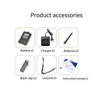 Accessoire Talkie-Walkie Analogique UV-5Re 5RC Haute Puissance à Chargement Direct, Étanche pour Usage Extérieur et Marin, FM 10km, Bande Aérienne - Product Image 2