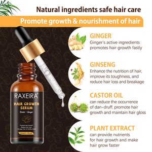 Sérum Capillaire Essentiel Croissance et Épaississement du Cheveu <span class=keywords><strong>Anti</strong></span>-<span class=keywords><strong>Chute</strong></span> Ginseng Gingembre Biotine pour Alopécie, Marque Blanche Vente en Gros - Product Image 4