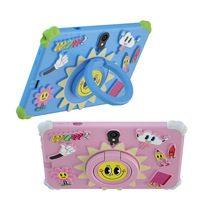 Buen precio 7 pulgadas niños regalo WiFi Tablet Pc resistente inteligente Android Tablet juego Google tableta educativa para niños