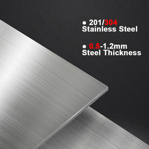 Plateau de Service Rectangulaire en Acier Inoxydable 304 avec Poignées et Couvercle, Bac Profond à Bord Roulé pour Buffet et Usage en Cuisine - Product Image 5