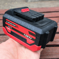 Batterie pour perceuse sans fil 21V 2.0Ah 4.0Ah 6.0Ah en plastique, modèle 128VF, compatible avec le pack d'outils électriques à encastrer