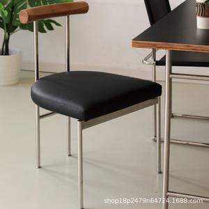 Nordic Solid Wood Dining Chair With Wooden <b>Backrest</b> Modern Minimalist Design For Dining Room Adult Use - Product Image 2