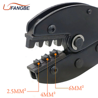Ensemble d'outils d'électriciens 2.5 4 6mm2 Kit d'outils de sertissage de panneaux solaires LY-2546B pince à sertir photovoltaïque OEM personnalisable