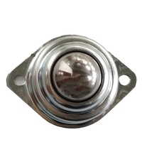 Unité de transfert de billes de roulement à rouleaux montés sur bride en acier/nylon de 25mm de diamètre