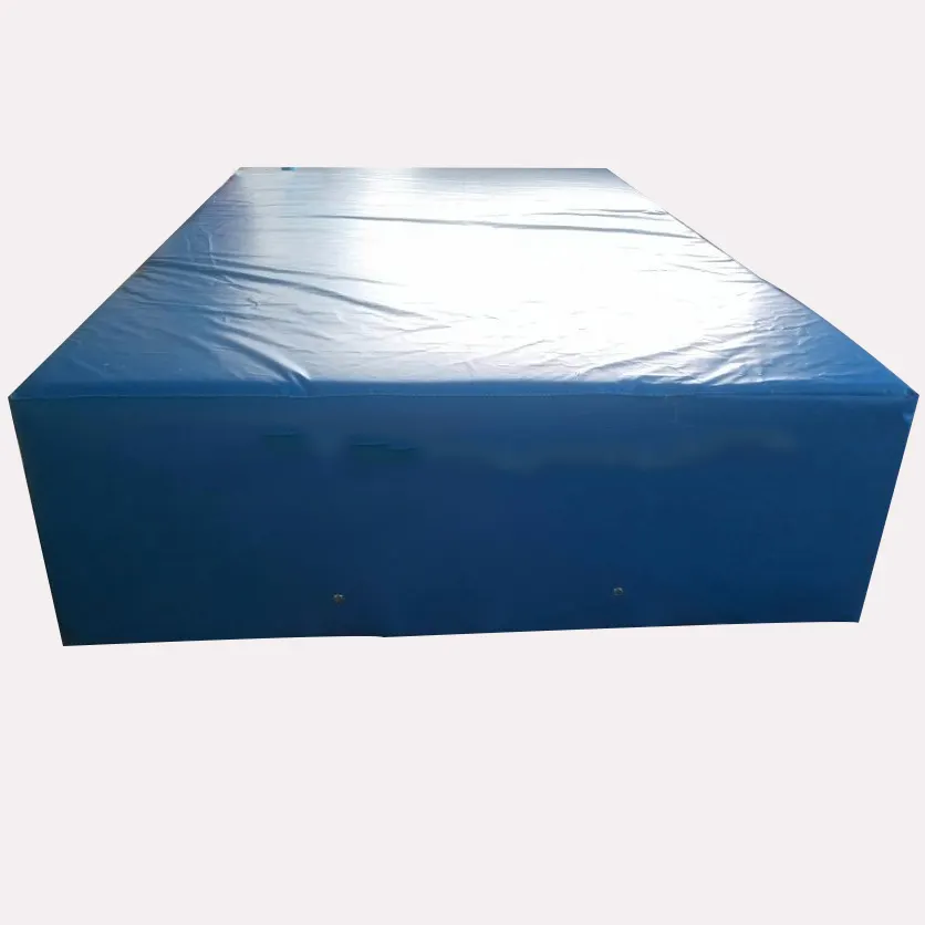 Kunden spezifische hochwertige große dicke PVC-Schwamm Lande matten Gymnastik üben Crash Gym Gymnastic Tumbling Jump Mat