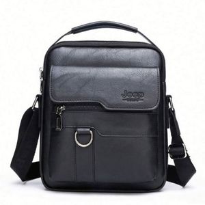 Customized LOGO Waterproof Embroidery Polyester Lining Fashion Mens Messenger Shoulder Crossbody Bag Summer Business Use - Product Image 4
