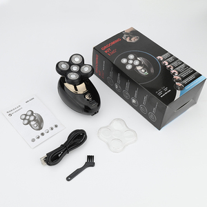 <span class=keywords><strong>Rasoir</strong></span> rotatif WD-6280 5D IPX4 8000 tr/min <span class=keywords><strong>Rasoir</strong></span> électrique rechargeable <span class=keywords><strong>pour</strong></span> hommes <span class=keywords><strong>Tête</strong></span> <span class=keywords><strong>chauve</strong></span> Acier inoxydable Utilisation domestique Voiture Camping-car 100 min - Product Image 6