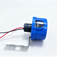 Capteur photocellule SanJin IP44 à visser 110-240V/25A 5-15 LUX, interrupteur crépusculaire, temps de réponse 0,3-0,5s pour applications extérieures haute puissance