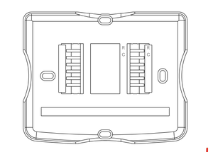 Riseem Thermostat <span class=keywords><strong>sans</strong></span> <span class=keywords><strong>fil</strong></span> non programmable Smart Life WiFi Smart TUYA APP RF 915MHZ PTAC pour la maison - Product Image 5