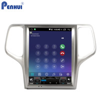 Écran Penhui 12,1 pouces pour Jeep Grand Cherokee 2008-2012, écran Android Tesla, lecteur multimédia, lecteur DVD de voiture, autoradio
