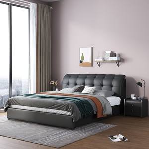 Camas acolchadas superbaratas y elegantes, cama doble económica pero de alta calidad, cama moderna - Product Image 1