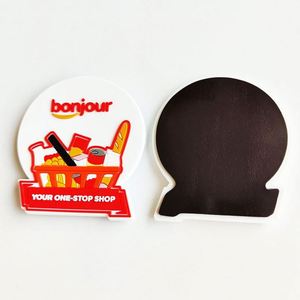 Vente flash, prix direct d'usine, aimant de réfrigérateur en PVC 3D mignon - Product Image 6
