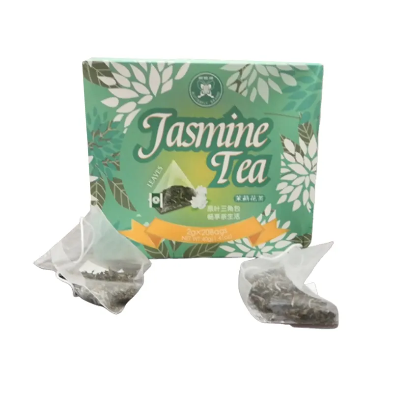 FC16 High Quality Box Packaging Health JT056 tea bag 40g Chinese Jasmine Green Tea