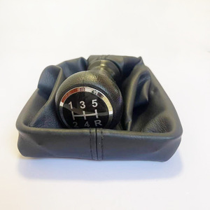 Poignée de levier de vitesses en cuir noir Chen Can pour modèles Peugeot 206 406 Citroën - Product Image 3