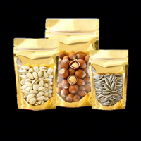 Emballage de sachets de café avec valve et fermeture éclair, sachet en aluminium et mylar pour grains de café, pistaches et fruits secs, sachet à fermeture éclair