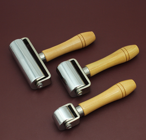 Iron Hand Push Roller Edger Trimming Compactor artigianato fai da te piccoli rulli accessori per ruote - Product Image 3