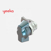 Loquet à quart de tour Yeeka 1416 de qualité supérieure en zinc moulé sous pression avec cylindre de verrouillage interchangeable pour armoires