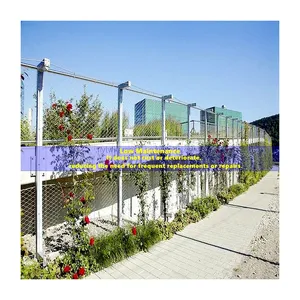 Factory Direct Sale Customization Option Steel Cable Grid For Green Wall Vine Support
