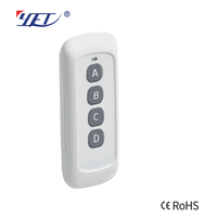 YET185 Interruptor de control remoto inalámbrico RF de largo alcance 315/433MHz para aplicaciones de drones y puertas de garaje para el hogar