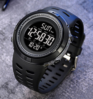 Skmei 2070 jam tangan grosir jam tangan Led elektronik olahraga kedap air jam tangan Digital pria silikon kamuflase
