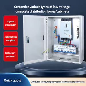 <span class=keywords><strong>Chantier</strong></span> de construction économique pour panneau de commande électrique domestique <span class=keywords><strong>triphasé</strong></span> à quatre fils - Product Image 5