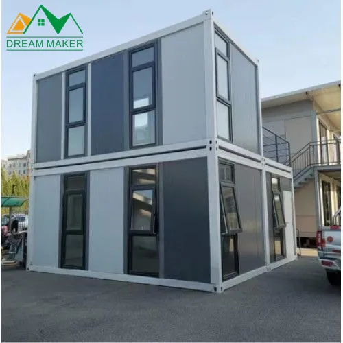 Le conteneur confortable et détachable DreamMaker abrite votre retraite du monde Casa Contenedores Flat Pack Portable Container Houses