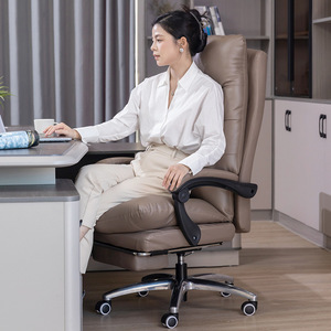 Ergonomic Office Chair Height <b>Adjustable</b> Swivel Executive Design With Rotating Seat For Home And Office Use - Product Image 1