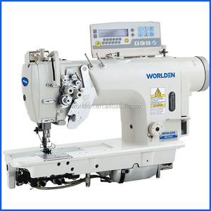 Máquina de coser plana de doble aguja de alta velocidad con accionamiento directo 8452D, tipo chino, precio de máquina de coser - Product Image 2